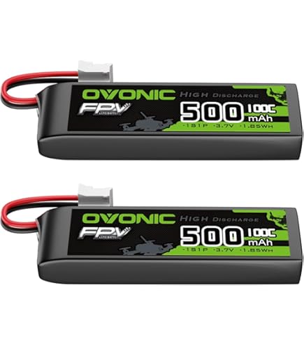 Amazon.com: 3.7V 30C 520mAh Battery for XK K110 110S V977 6CH