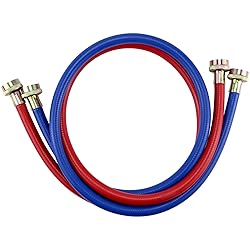 Rubber Washing Machine Hoses 6FT,Universal Washing