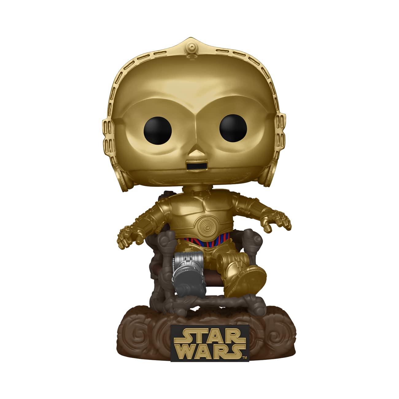 Funko POP! Star Wars: RotJ 40th - C-3PO - C3P0 In Chair - Collectable Vinyl Figure - Gift Idea - Official Merchandise - Toys for Kids & Adults - Movies Fans - Model Figure for Collectors and Display