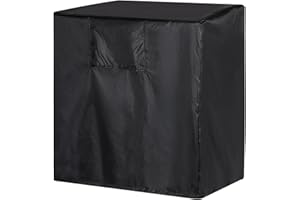 uxcell Air Conditioner Cover, 36"x36"x39" Air Conditioners Covers for Outside, 210D Oxford Fabric Outdoor Unit Square Vertica