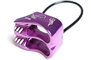 YUNDXI 25KN Rappel ATC Belay Device Aluminum V-grooved Rock Climbing Rappelling Descender Safety Equipment