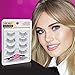 Andrea Natural False Eyelashes Pack #53 with Lash Applicator, 2 Pack