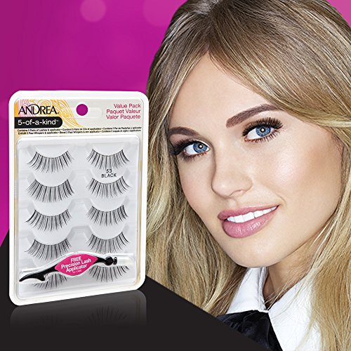 Andrea Fake Eyelashes, multi pack #53 with Applicator, 1 pack