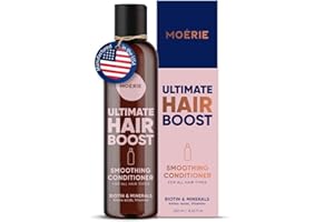 Moerie Ultimate Hair Growth Conditioner – For Longer, Thicker, Fuller Hair - Vegan Friendly Volumizing Hair Products – Paraben & Silicone Free – All Hair Types – Reverse Hair Loss – 8.45 fl oz (250ml)