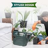 Accurate Watering Can 6.5 L with Sprinkler Rose Green Garden Tool view 6