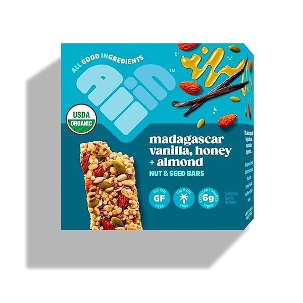 ALL IN SNACK BARS MADAGASCAR VANILLA, HONEY &...