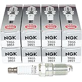NGK 8 Pack of Genuine OEM (3951) Spark Plugs # TR55-8PK
