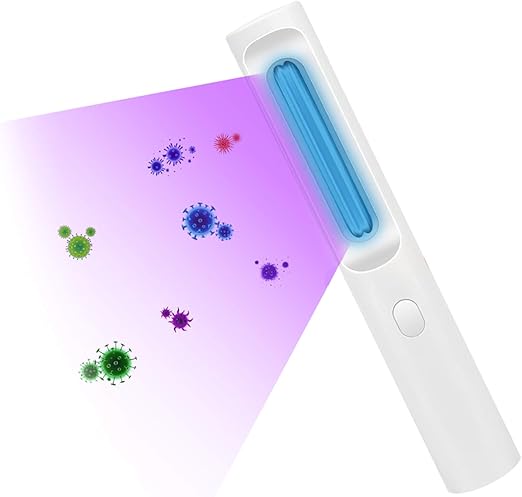 luz uv de carga usb lampara germicida