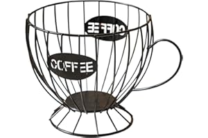 Space Saving Coffee Storage Rack Versatile Container Portable Organizer Container Display Stand Holder