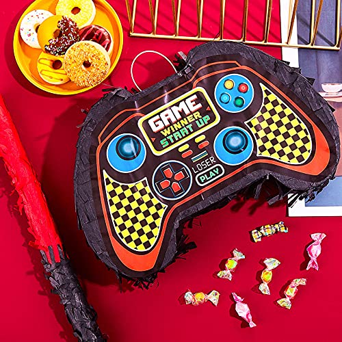 Mini Video Game Controller Pinata Bundle with Blindfold Mexican