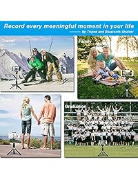 novasat Selfie Stick Palo para Selfies Bluetooth Monopod con soporte para teléfono soporte de trípode plegable y extensible de control remoto de aleación de aluminio 360 Rotación para iPhone 6S Plus 7 Plus Samsung S7 edge
