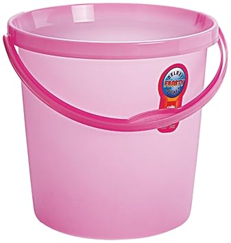 Cello Plastic Frosty Bucket Delux , Pink, 18 Litre