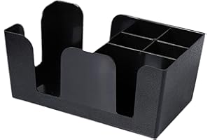 Generic Bar Organizer, Bar Napkin and Straw Holder, Dispenser, Bartender Accessories, Refillable Bar Tool Holder for Office B