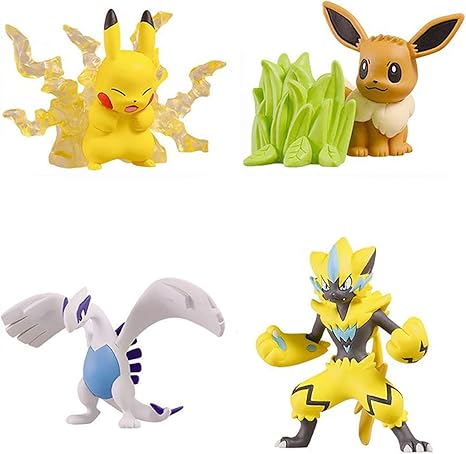 Amazon ポケモン カプセルアクト Movie 21st Ver 全4種セット フルコンプ カプセル玩具 おもちゃ