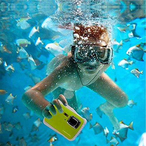 HD-Underwater-Action-Digital-Camera-Camcorder-for-Kids-waterproof-3M98ft-12MP-1080p-Yellow