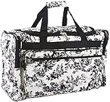 World Traveler Toile Collection Travel Duffle Bag