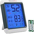 ThermoPro TP55 Digital Hygrometer Indoor Thermometer Humidity Gauge with Jumbo Touchscreen and Backlight Temperature Humidity Monitor