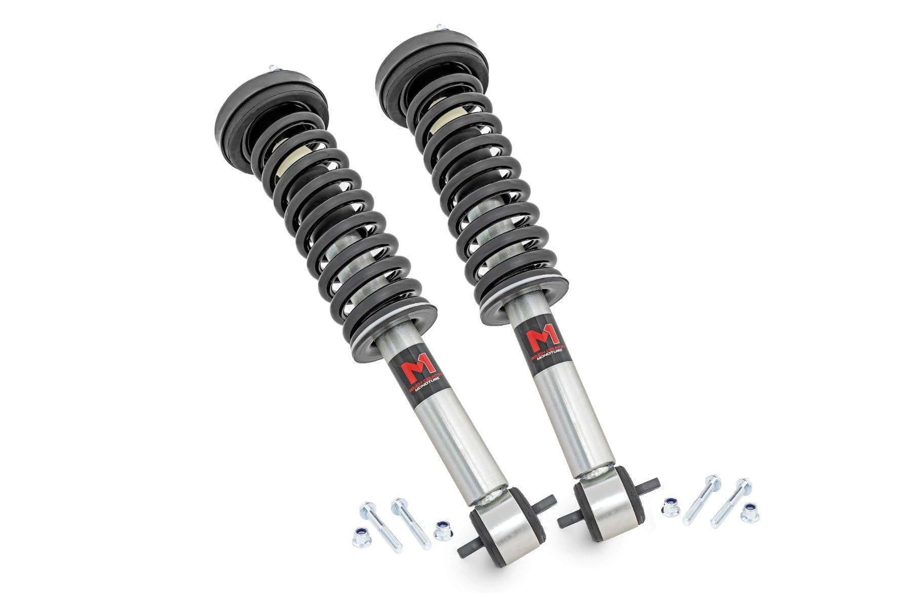 Photo 1 of Rough Country M1 Loaded Struts for Ford F-150 (2014-2025) w/6" Lift - Adjustable Ride Height, Enhanced Handling & Control, Set of 2