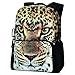 Travel Gear Leopard Backpack, Bistar Galaxy Leopard Teenager Backpack 3D Animal Bags Girls School Rucksack BBP101