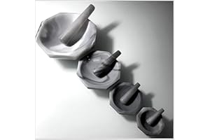 ALPHA NANOTECH INC. Alpha Nanotech Agate Mortar and Pestle (Inner Diameter 70 mm; Inner Depth 21 mm) (FBM)