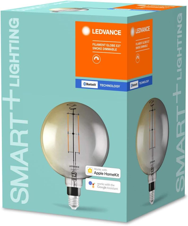 LEDVANCE Smart Led Lamp with Bluetooth, E27, Dimmable, Warm White (2700 k), Replaces Incandescent Lamps with 37 W - Image 4