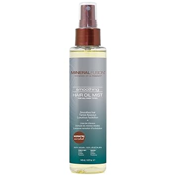 Amazon Com Mineral Fusion Smoothing Hair Oil Mist For All Hair