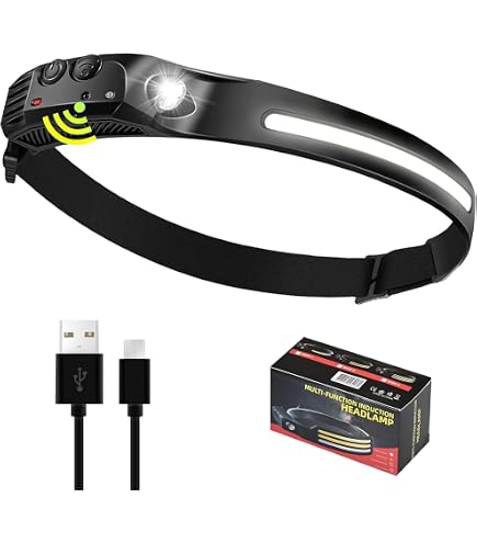 thumbnail image 2 of OVLED 300 Lumen LED Broadbeam Headlamp With 20 Lights For Camping, Hard Hat 2 of 5