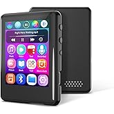 MP3 Player with Bluetooth 5.4,Kids Portable Music Player with Speaker,FM Radio,Voice Recorder,Touchscreen MP3 Player with Earphones,Built-in Micro SD Card Slot,Supports up to 512GB Expand