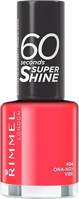 Rimmel Rita Ora 60 Seconds Super Shine Nail Polish Ora-Ngy Vibe 8 ml