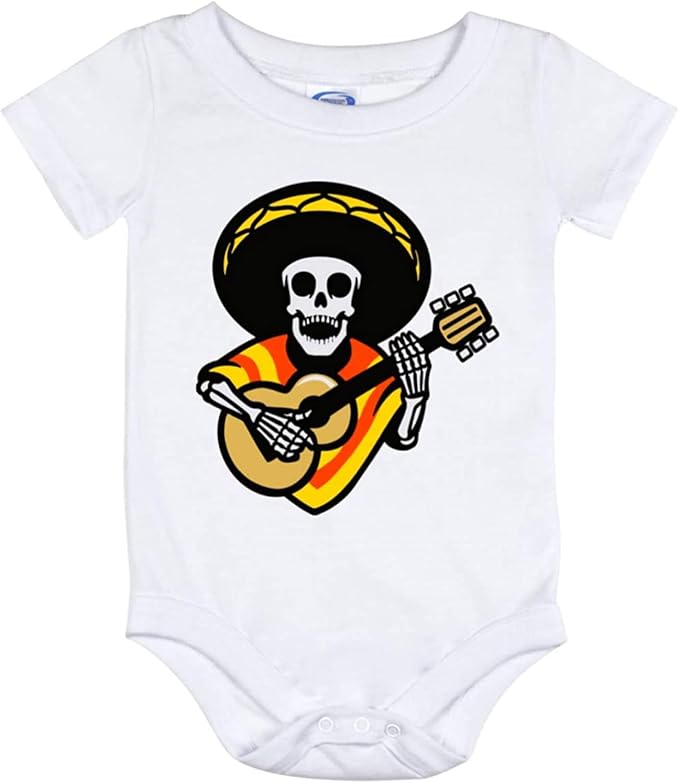 Toll2452 Mexican Baby Bodysuit Newborn Outfit One-Piece Baby Romper