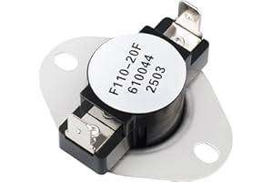 BKIFU F110-20F Snap Disc Fan Control fit for Magnum MF3537,RP2045,Eco-Choice PS35, PS50, and CAB50 Pellet stoves,fits for Coleman Intertherm White Rodgers Electric Furnace,Replace SRV230-1220