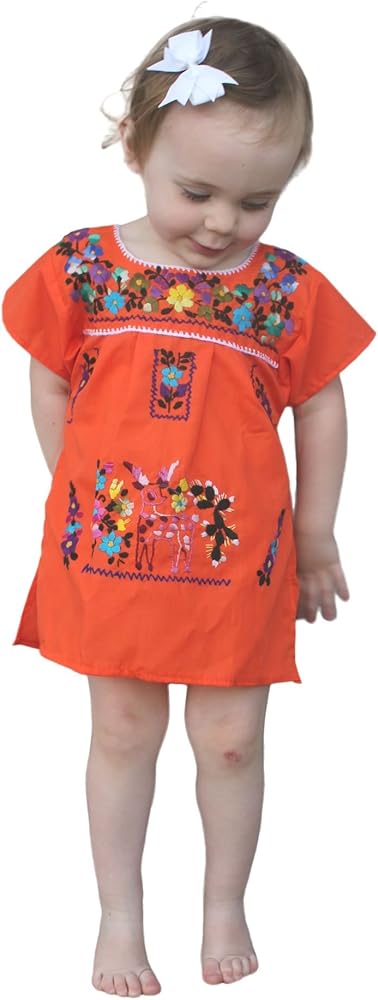 orange dress for girl