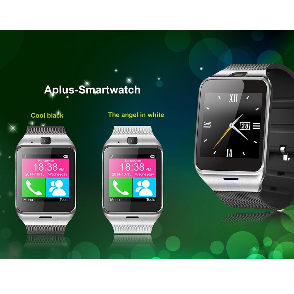 Vktech-1.5 Aplus GV18 Smart Watch Bluetooth 3.0 SMS Llamada ...