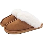 Kids Slippers Girls Boys Memory Foam Soft Plush Warm House Shoes Anti-Slip Fluffy Fur Indoor/Outdoor Slippers