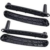 Lcyolada Pair of Interior Inside Inner Pull Door Handles for Mitsubishi Eclipse 2006 2007 2008 2009 2010 2011 2012, Replaces 7221A069HA 7221A070HA,Black