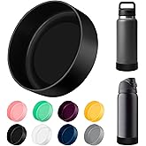 Bluwing Protective Silicone Boot for YETI Rambler Bottle 26 36oz, Silicone Sleeve for Owala 32oz, Anti-Slip Bottom Boot Sleeve, BPA Free