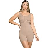 Leonisa Sculpting Body Shaper with Built-In Back Bra