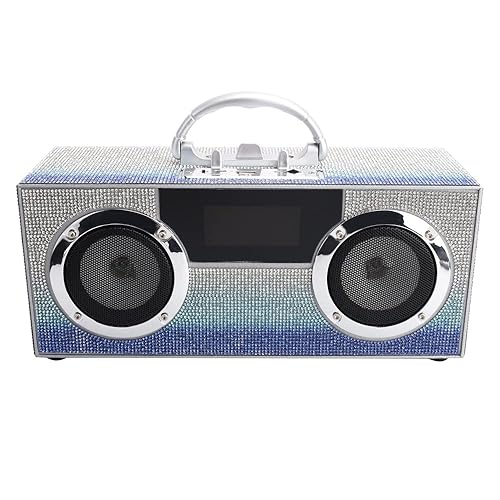 Wireless Express Mini Boombox with LED Speakers – Retro