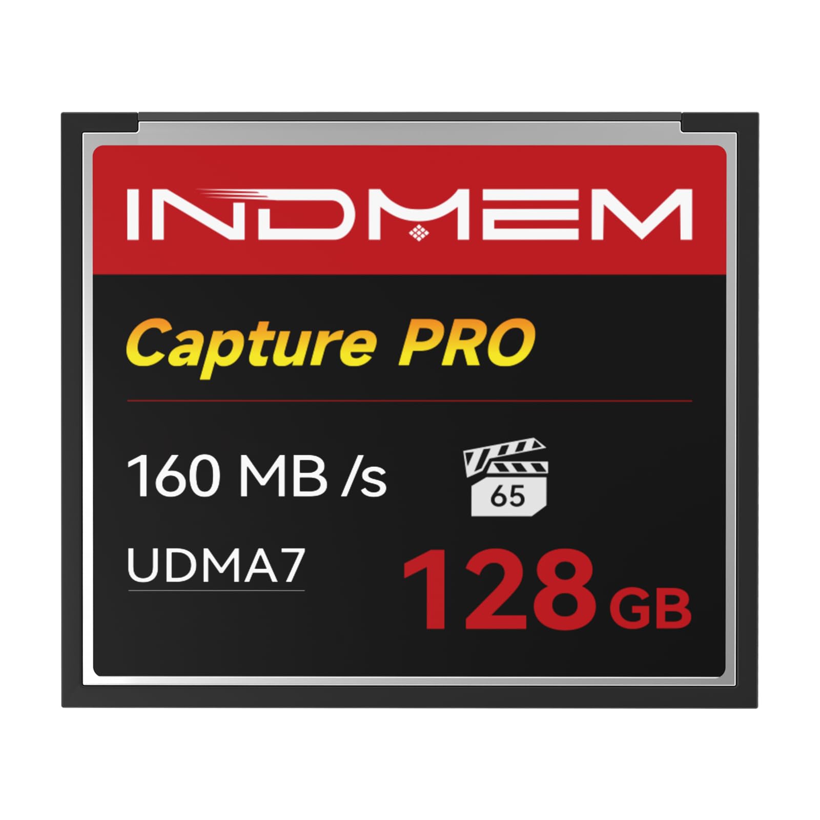 Photo 1 of CF Card 128GB Memory Card High Speed UDMA Up to 160MB/s Camera Cards Designed for Photographers & Videographers,Support High-Speed Continuous Shooting or 4K Video Recording