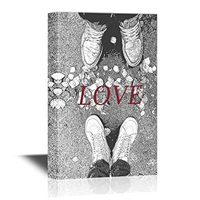 Romantic Lovers Standing Facing Each Other