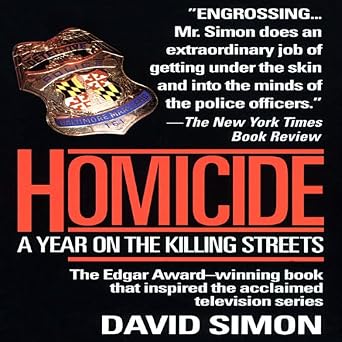 Amazoncom Homicide A Year On The Killing Streets Audible - 