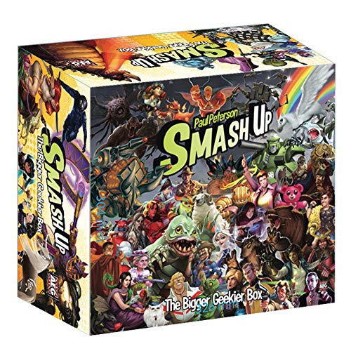 Smash Up Bigger Geekier Box AEG, Board Game, Card Game, Storage