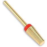 5 in 1 Nail Drill Bits Carbide Tungsten Nail Bits Two Way Rotate Professional Advanced Safety Bits Electric File Tool Drills Fast Remove for Manicure Pedicure Cuticle Acrylic Hard Gel Nails Polishing