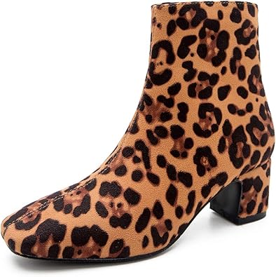 2 inch leopard heels