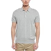 Brooks Brothers Mens Soft Knit Cotton Three Button Short Sleeve Polo Sweater Shirt,