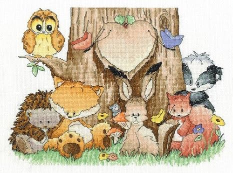 Dmc Home Is Where The Heart Is 14 Count Cross Stitch Kit Fabric Multi Colour Amazon Co Uk Kitchen Home