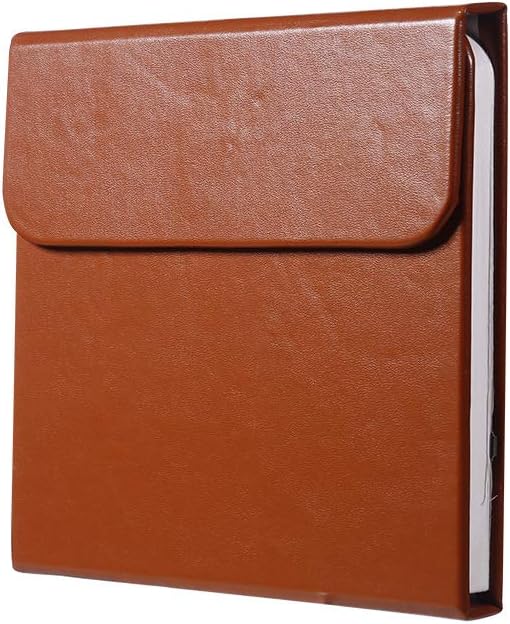 XZZ Colorful Book Lights, Colorful LED Creative Night Light Folding flip Page Seven-Color Reading Small Table lamp,Brown