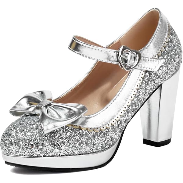 Amazon.com | Marc Fisher LTD Nahea Silver 6.5 M | Pumps