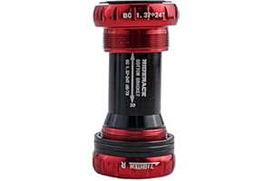 BB52 Ceramic Ball Bearing Bottom Bracket for Bicycle, 68-73mm Shell Width, 24mm Spindle ID, Aluminum Alloy