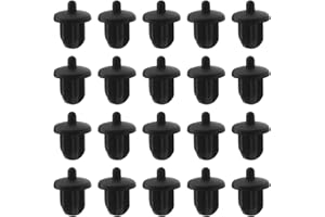 The Lord of the Tools 20Pcs 6.35mm Silicone Anti Dust Plugs Socket Dust Cover Anti Dust Jack Plug Stopper Cap Accessories for